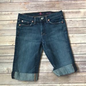 Girl’s 7 for all Mankind Crop Dojo Jeans